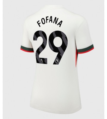 Chelsea Wesley Fofana #29 Bortatröja Dam 2025-26 Kortärmad Chelsea Wesley Fofana #29 Bortatröja Dam 2025-26 Kortärmad